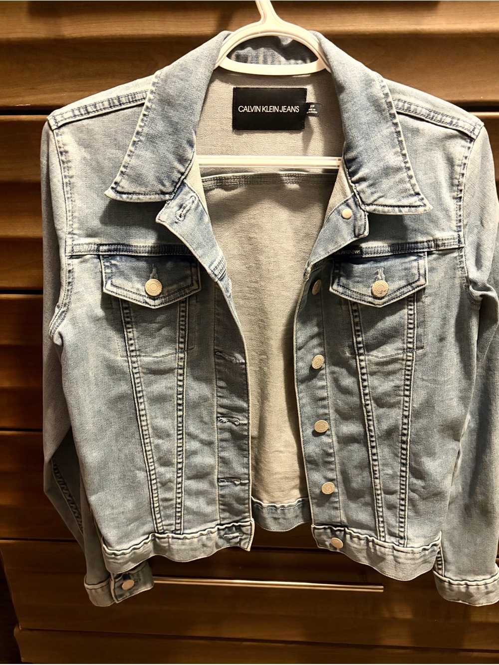 Calvin Klein Light Blue Denim Jacket